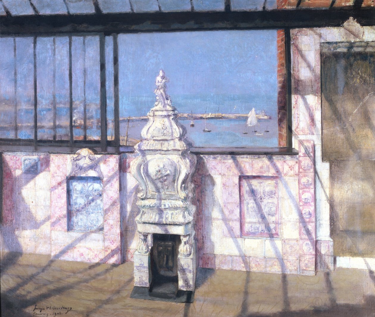 O Look-Out em Guernsey, 1905 de Georges Hugo