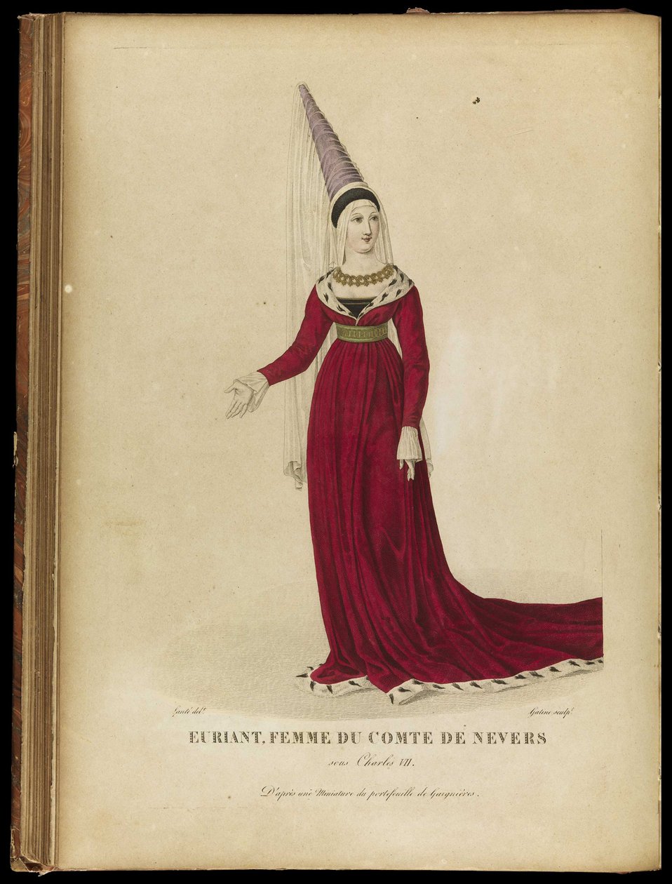 Euryanthe, final do século XVIII. de Georges Jacques Gatine