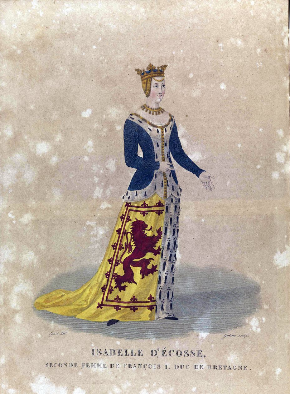 Isabella Stuart (Isabeau da Escócia de Georges Jacques Gatine