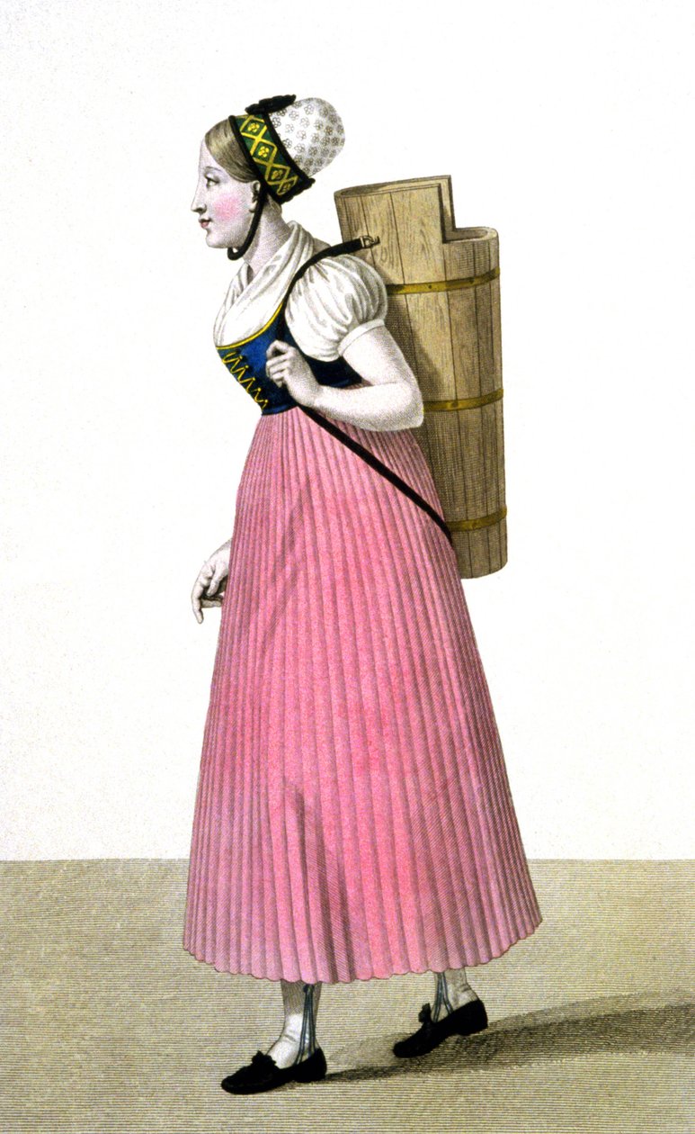 Transportador de água de Coburg de Georges Jacques Gatine