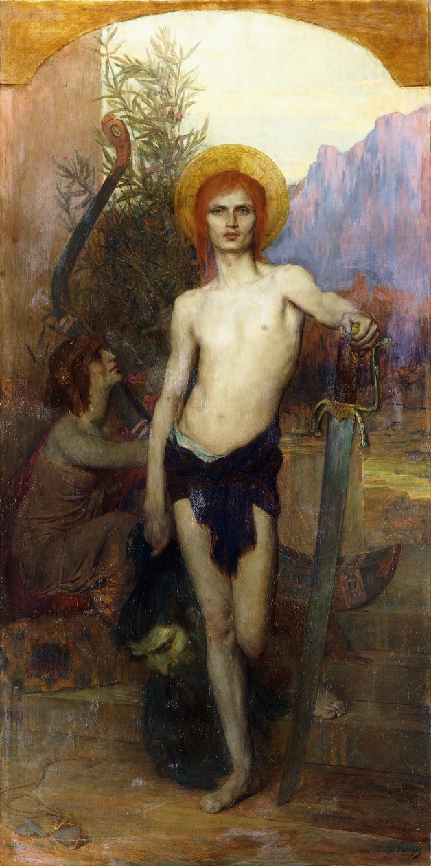 David com a cabeça de Golias de Georges Lavergne