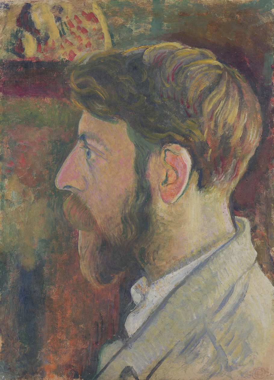 Auto-retrato, c.1900-05 de Georges Lemmen