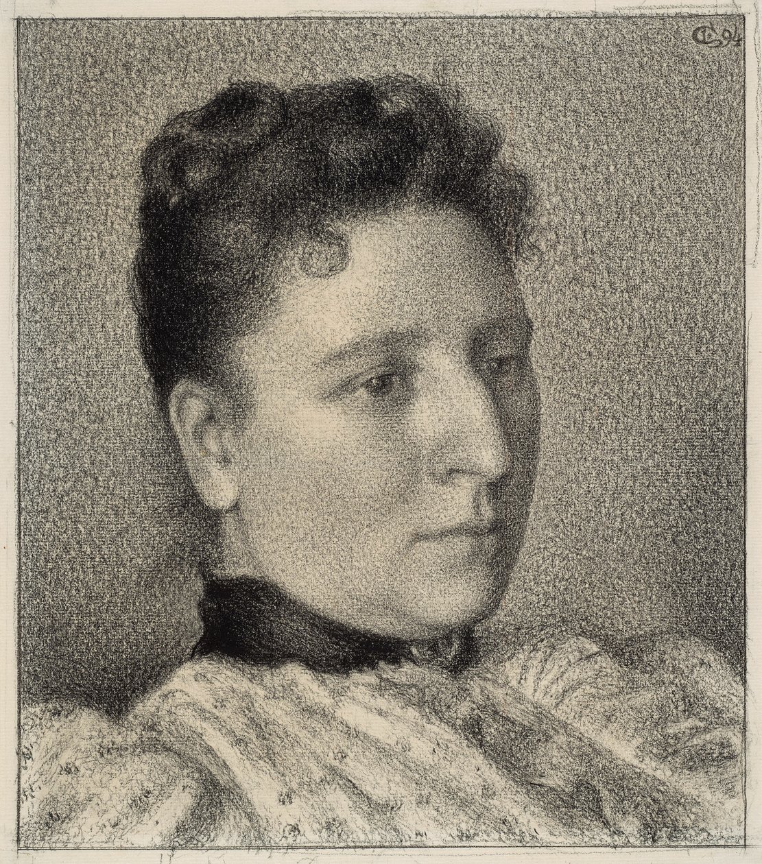 Portrait of Anna Boch de Georges Lemmen