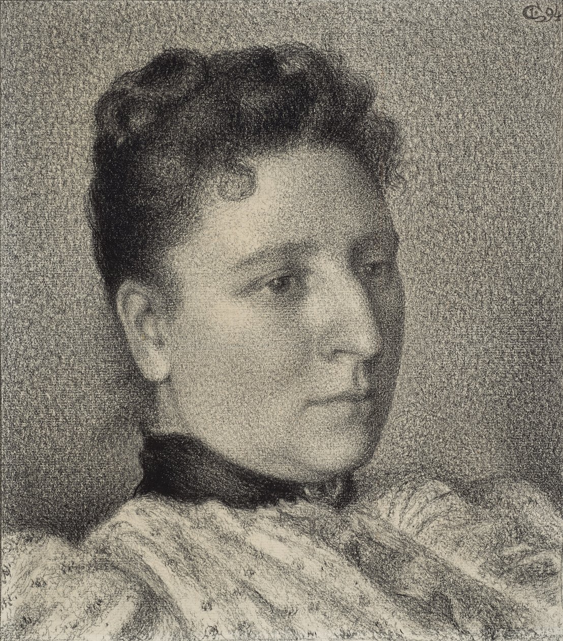 Retrato de Anna Boch, 1894 de Georges Lemmen