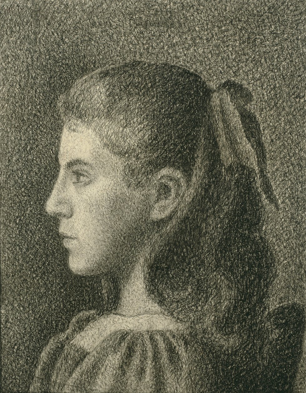 Retrato de Berthe Serruys, 1894 de Georges Lemmen