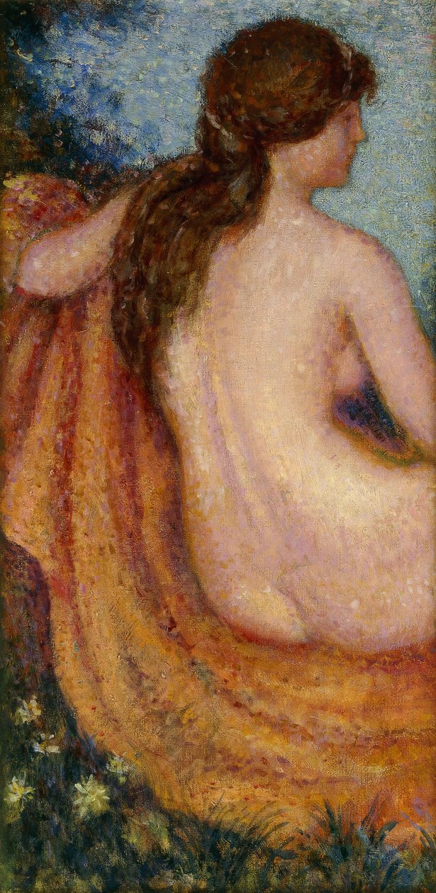 O Banhista; La Baigneuse - De Baadster, de Georges Lemmen