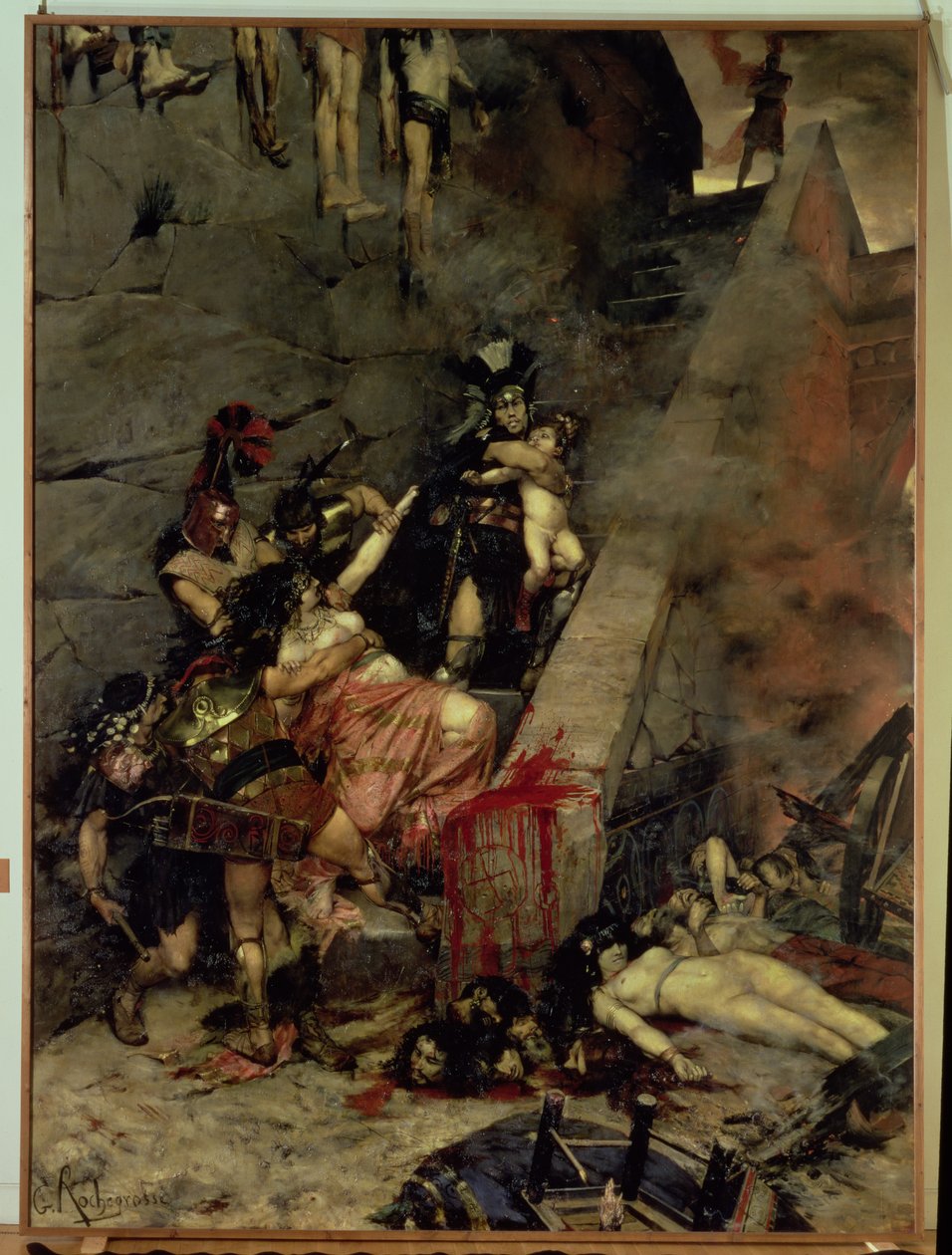 Andromache de Georges Marie Rochegrosse