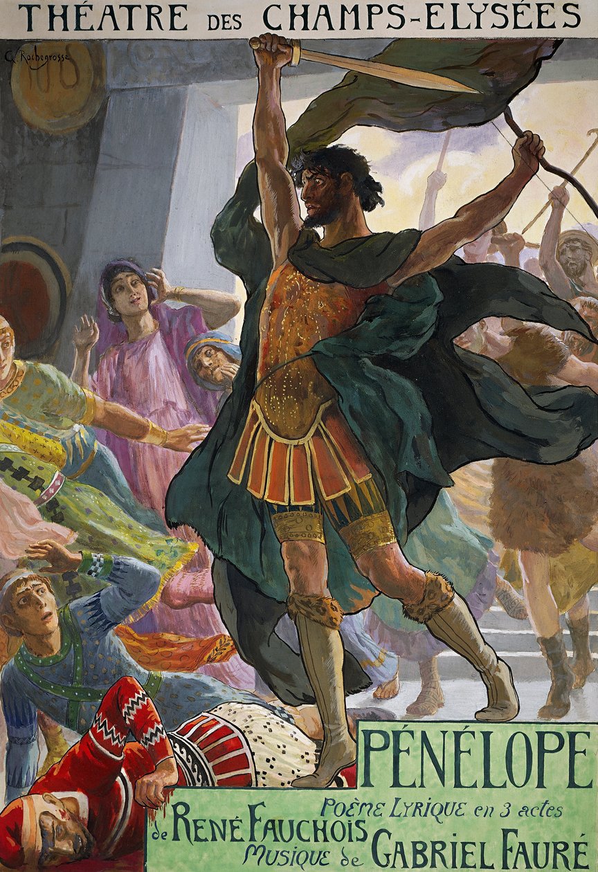 Cartaz para Penelope, poema lírico de René