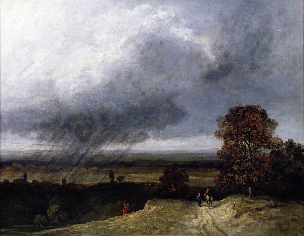 Paisagem perto de Paris (pintura) de Georges Michel