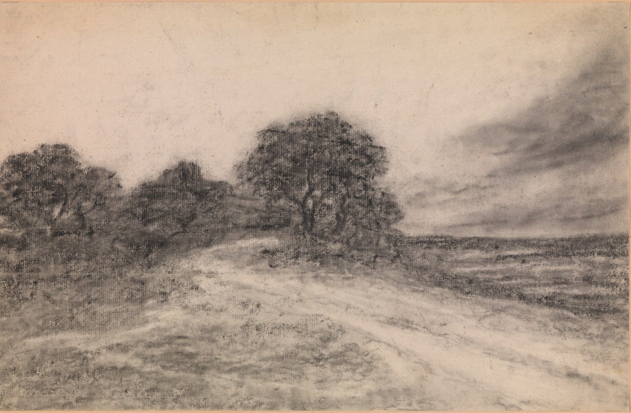 paisagem com árvores de Georges Michel