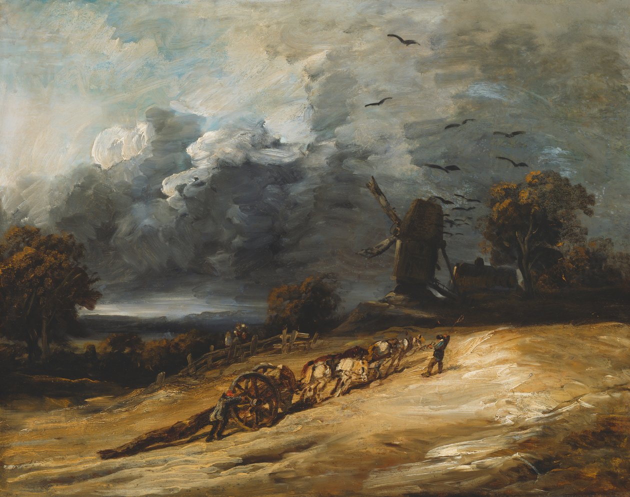 A Tempestade, 181430. de Georges Michel