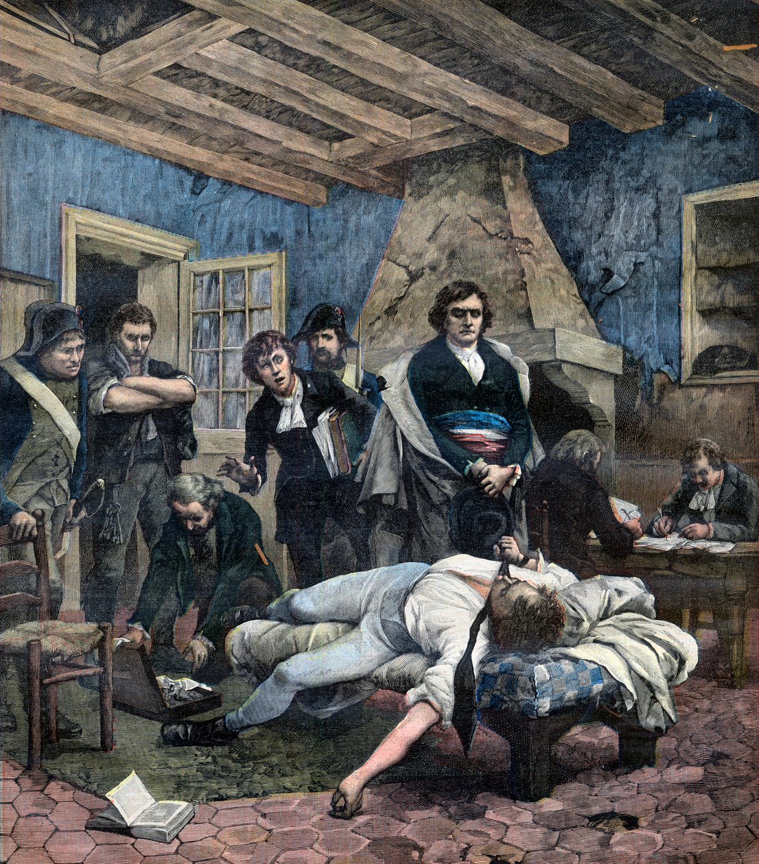 A morte de Charles Pichegru de Georges Moreau de Tours