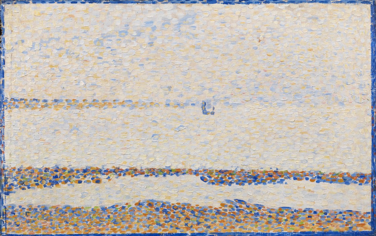 Praia de Gravelines de Georges Pierre Seurat