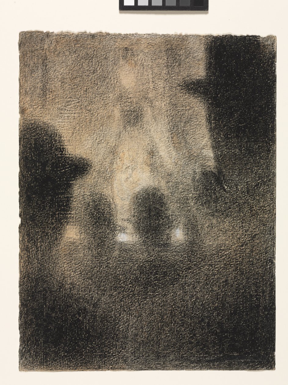 Café-concerto, 1887-88 de Georges Pierre Seurat