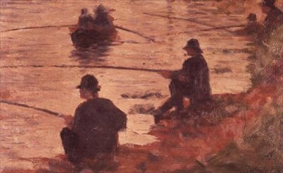 Pescadores de Georges Pierre Seurat
