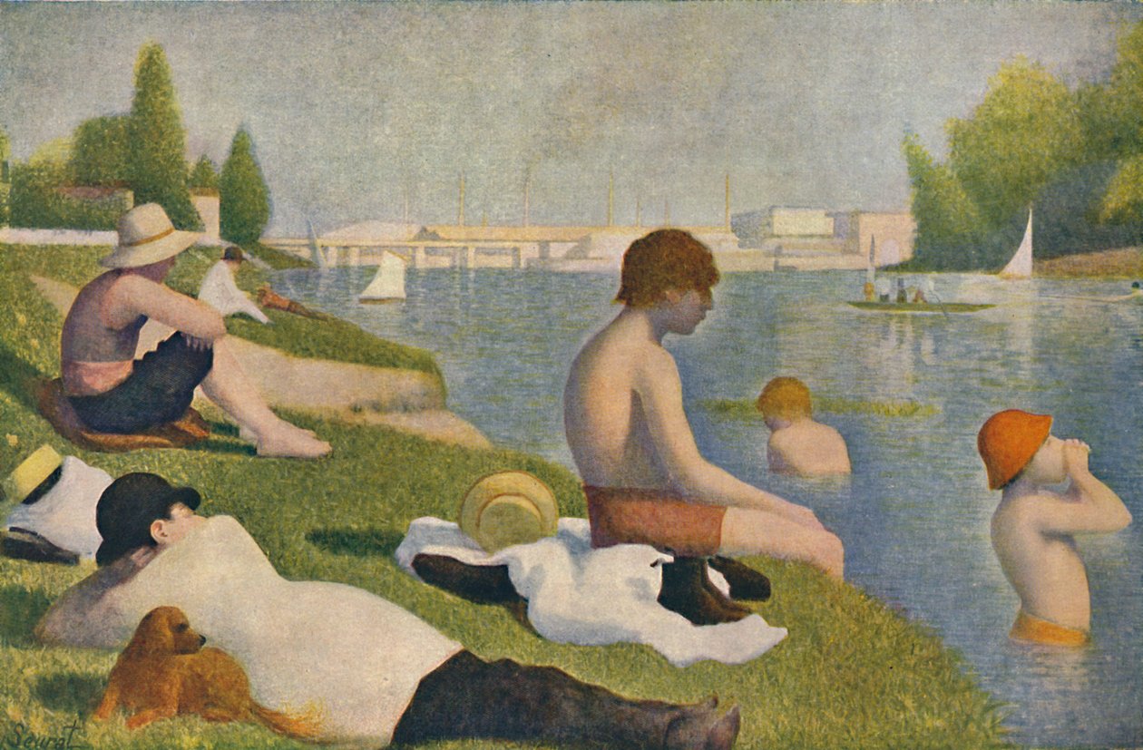 La Baignade, Bathers at Asnieres, 1884, 1937. de Georges Pierre Seurat