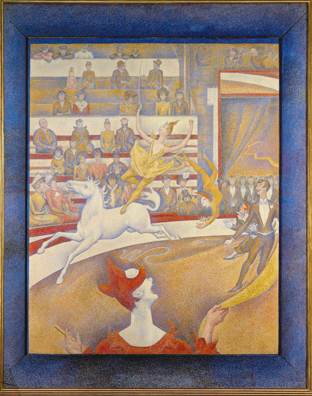Le Cirque (óleo sobre tela) de Georges Pierre Seurat