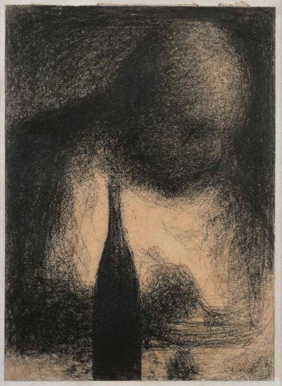 O Jantar, c. 1883-1884. de Georges Pierre Seurat
