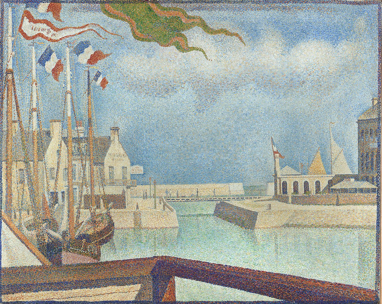Domingo em Port-en-Bessin de Georges Pierre Seurat