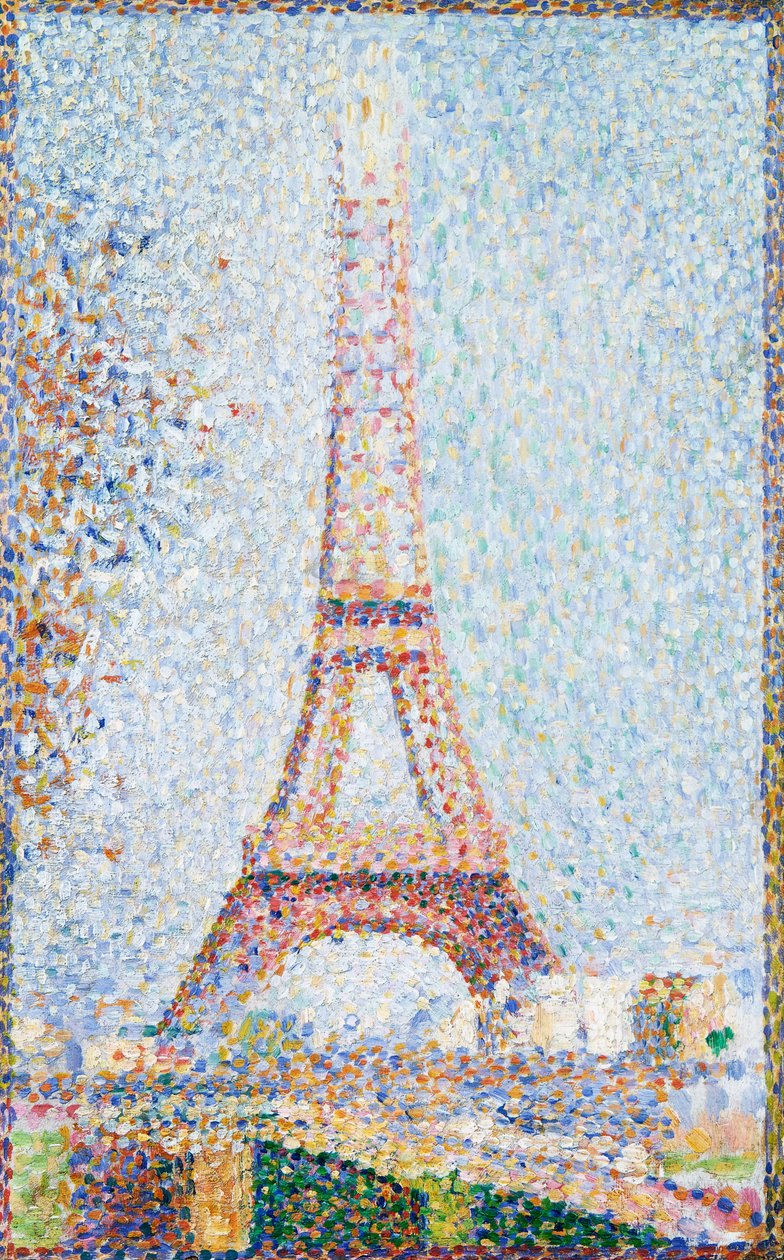 A Torre Eiffel de Georges Pierre Seurat