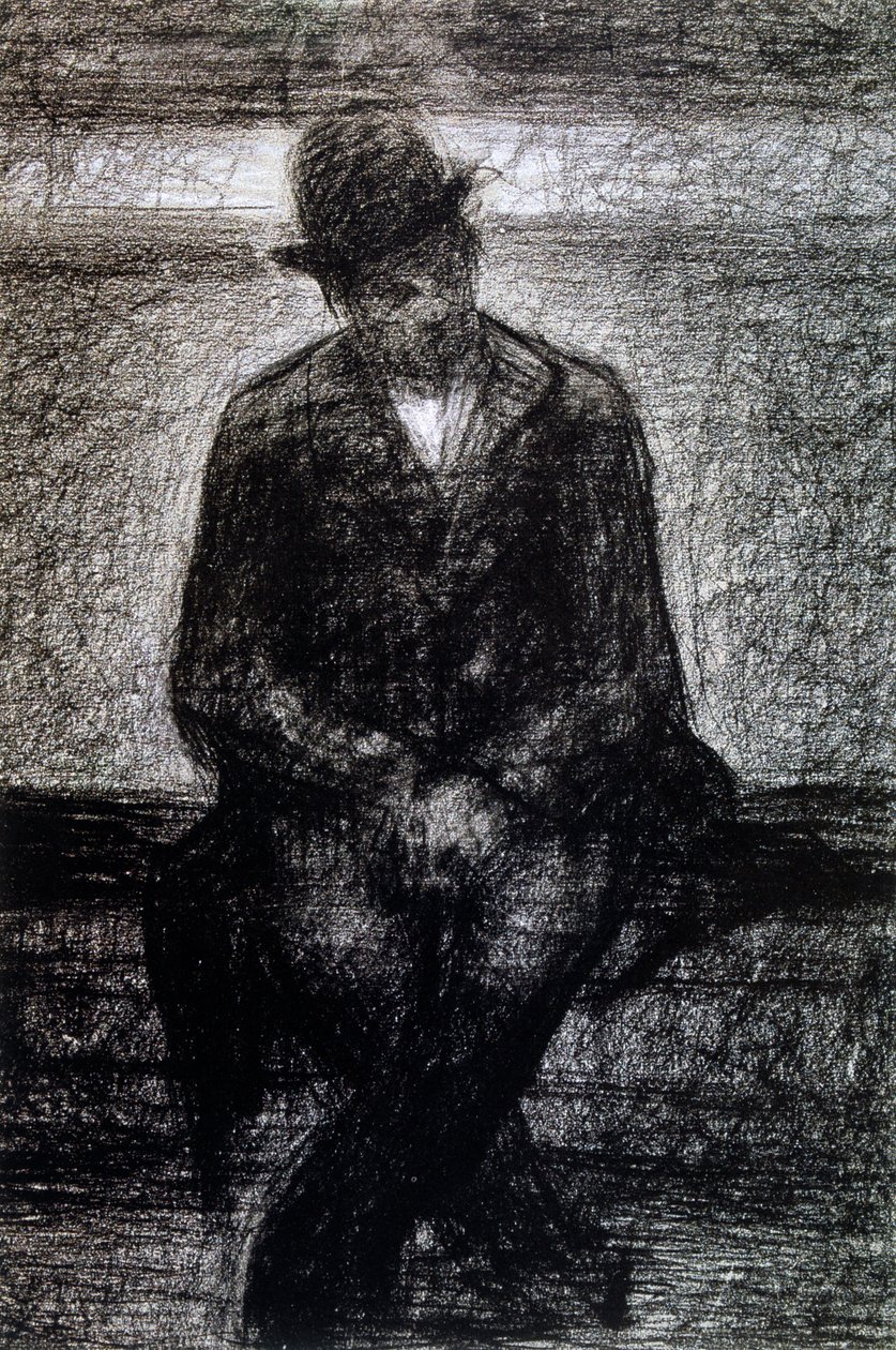 Vagabundo, c1880-1891 de Georges Pierre Seurat