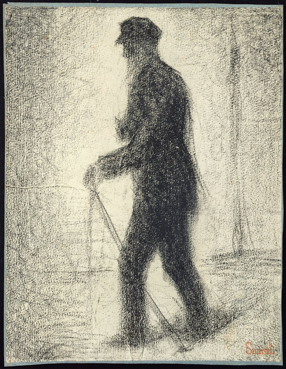 Caminhando, c.1882 de Georges Pierre Seurat