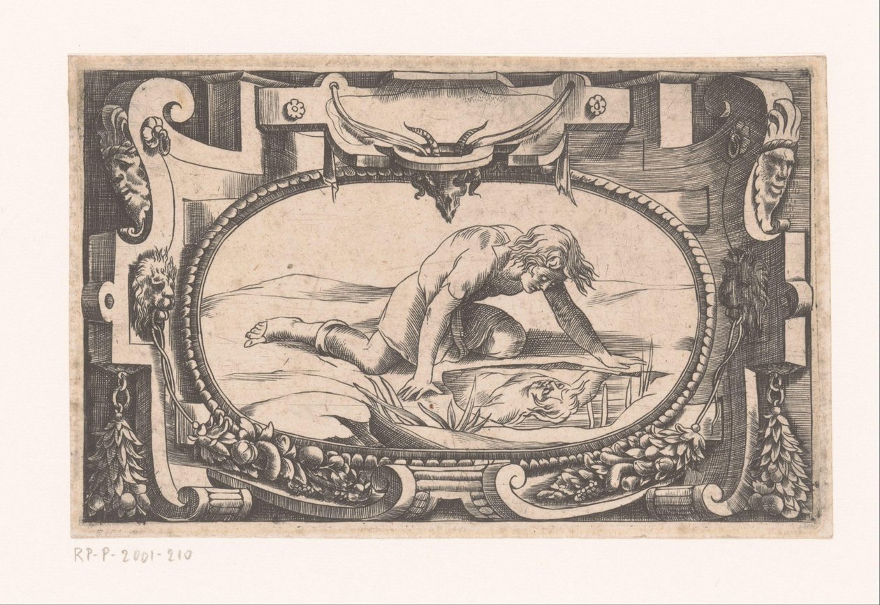 Narciso Cartouches (título da série) de Georges Reverdy