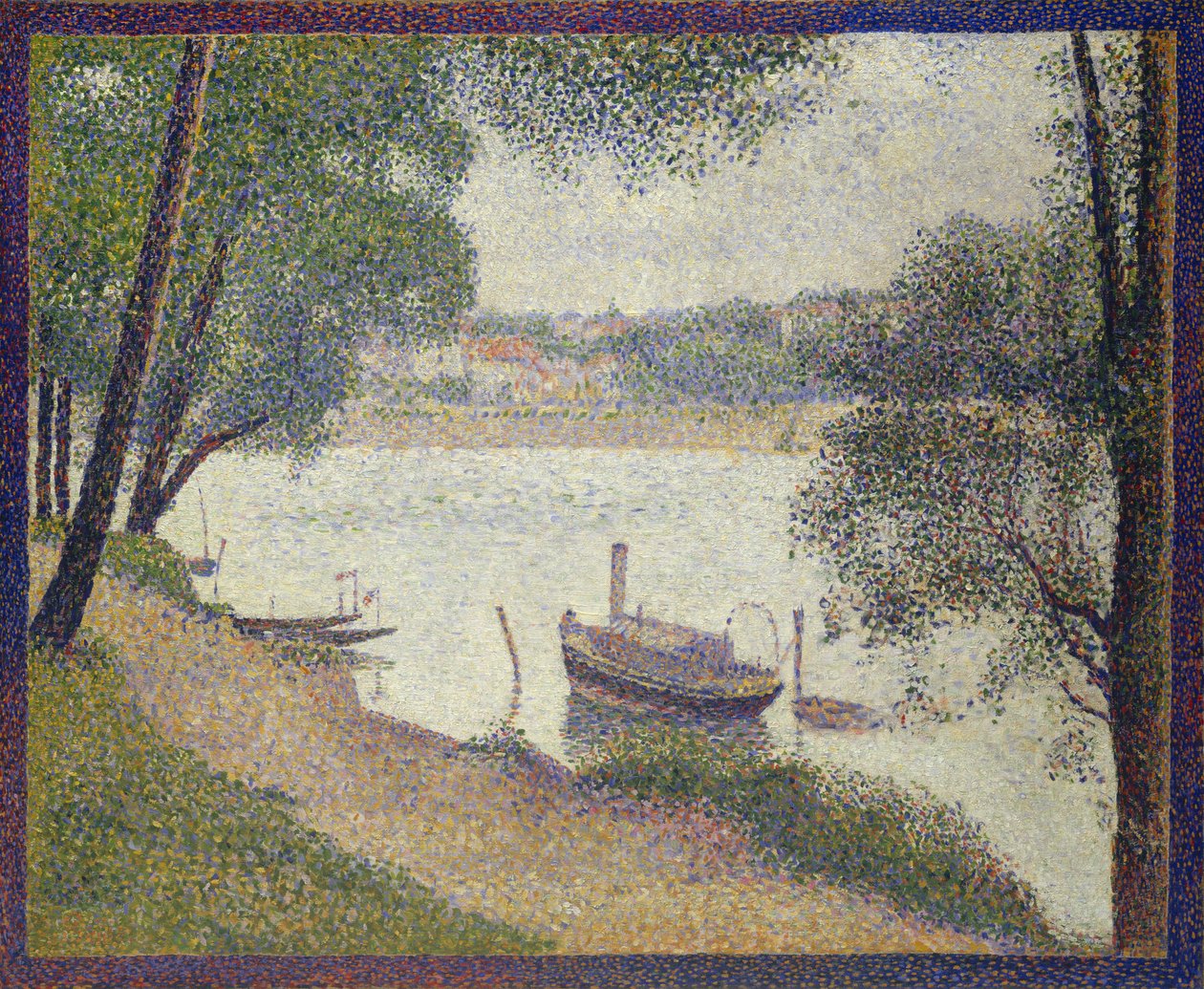 Tempo cinzento, Grande Jatte de Georges Seurat