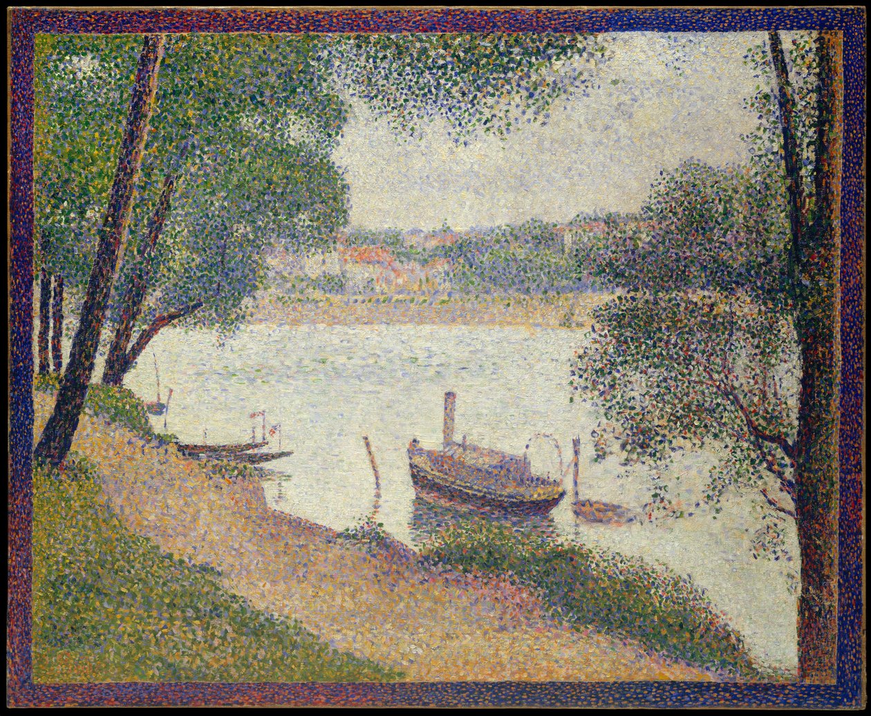 Tempo cinzento, Grande Jatte de Georges Seurat