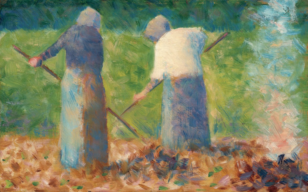 Haymakers em Montfermeil de Georges Seurat