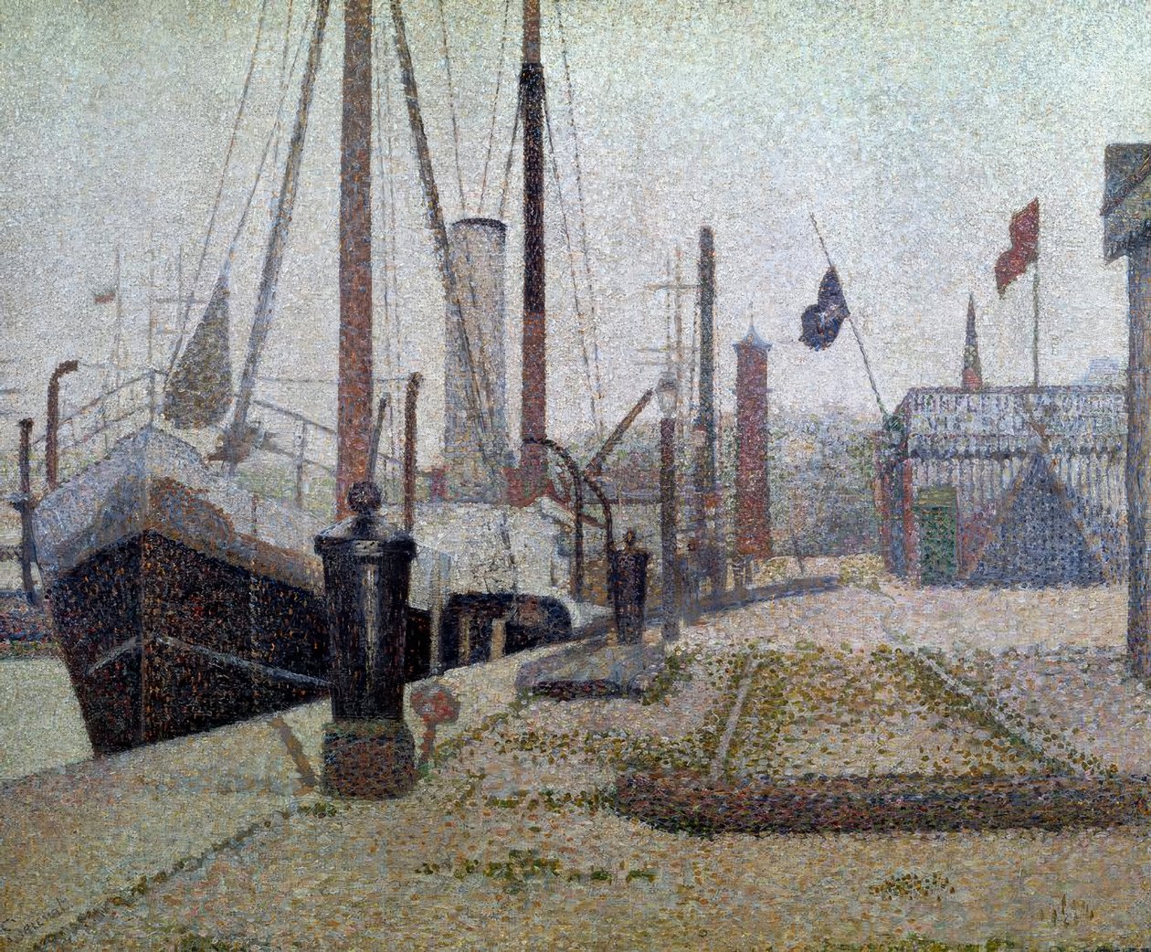 The Mary &39;, Honfleur de Georges Seurat