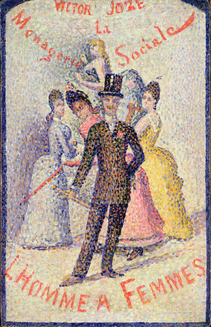 Homem das senhoras de Georges Seurat