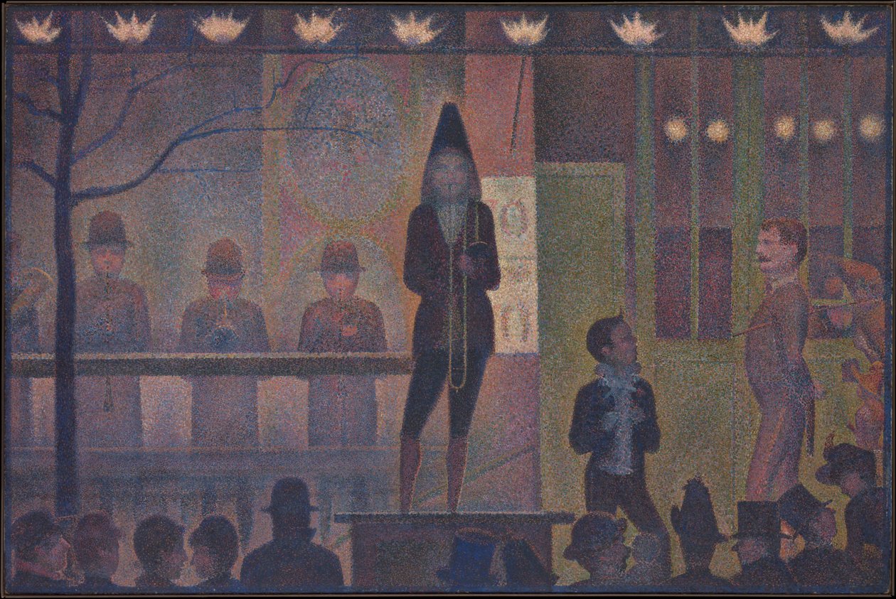 Desfile de circo (Circus Sideshow) de Georges Seurat