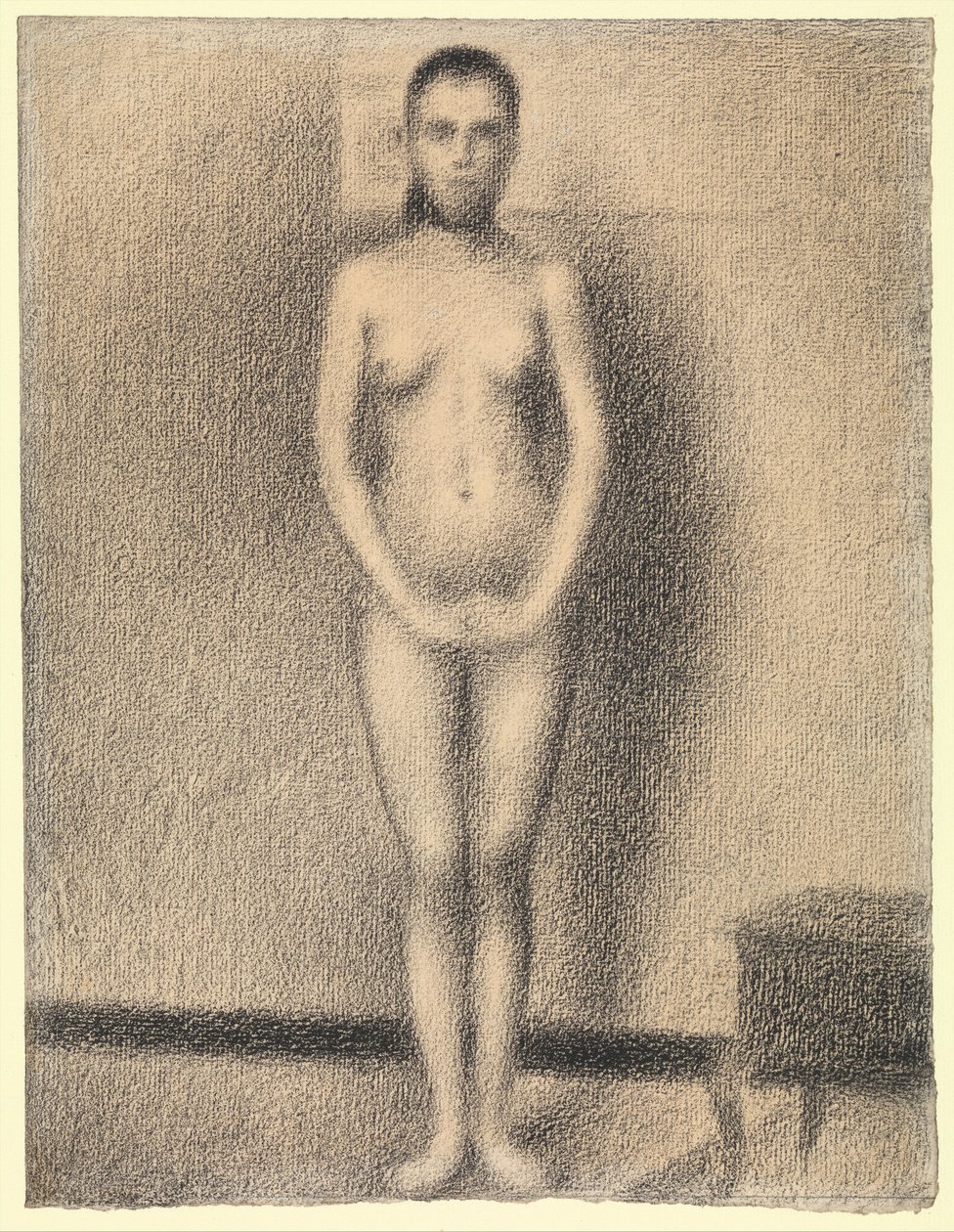 Estudo para «Poseuses» de Georges Seurat