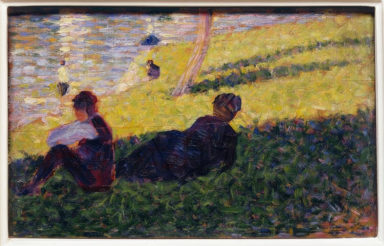 Uma tarde de domingo em La Grande Jatte de Georges Seurat