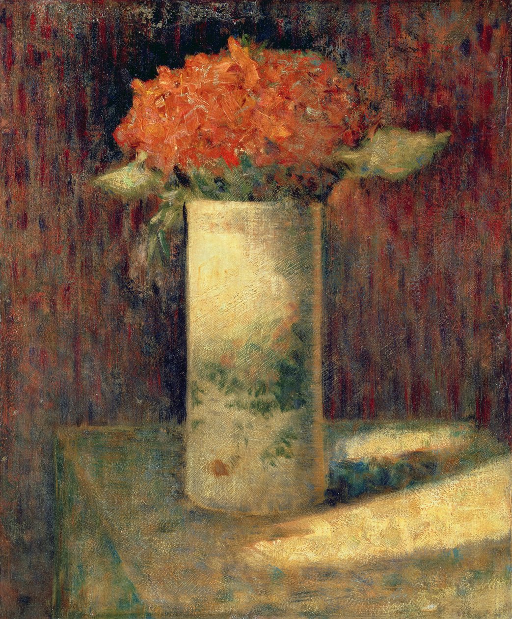 Vaso de Flores, c.1878-79 de Georges Seurat