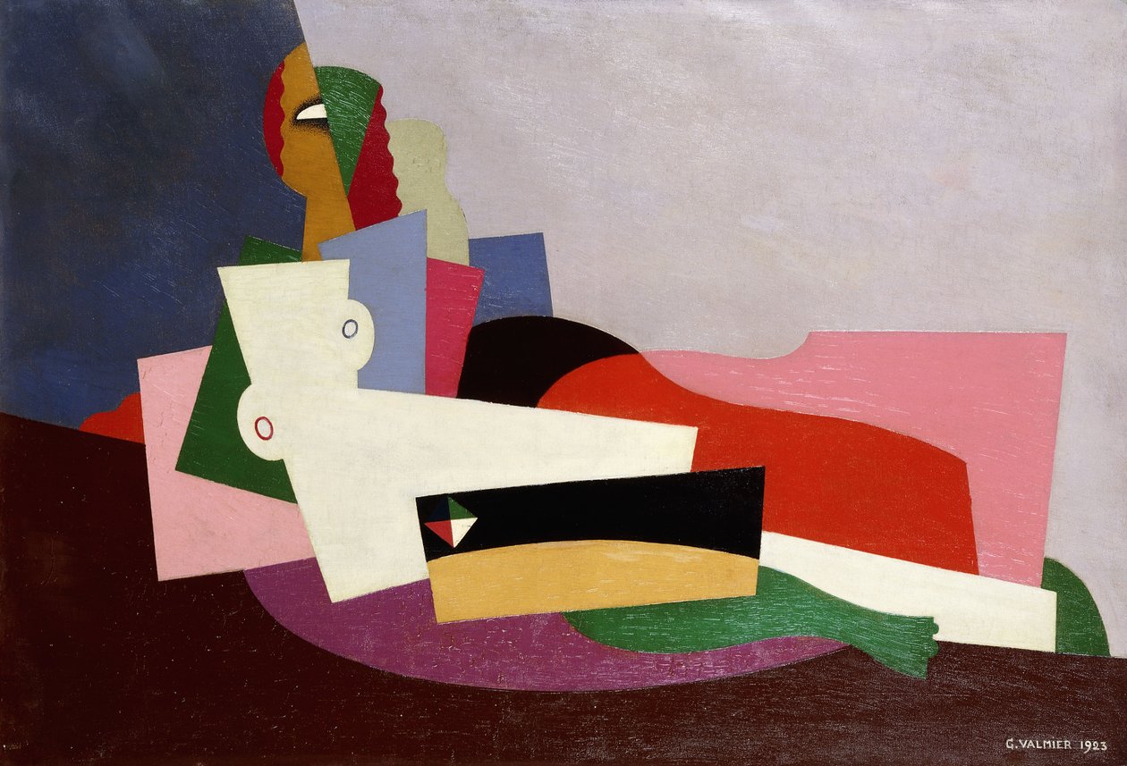 Nu reclinado, 1923 de Georges Valmier