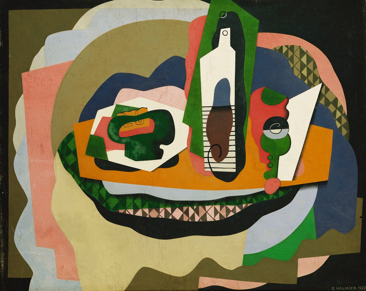 Ainda vida; Nature Morte, 1927 de Georges Valmier
