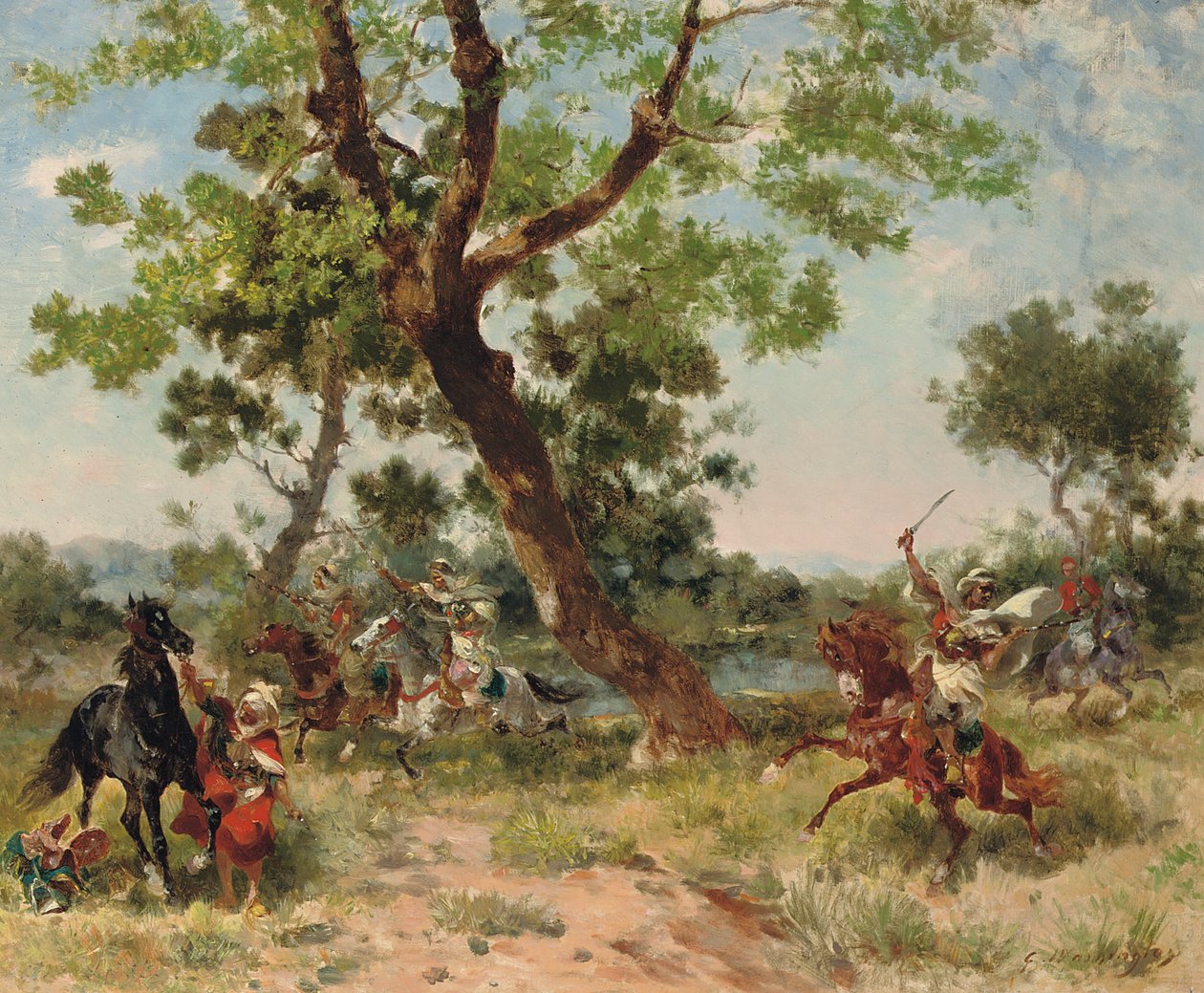 Um partido invasor de Georges Washington