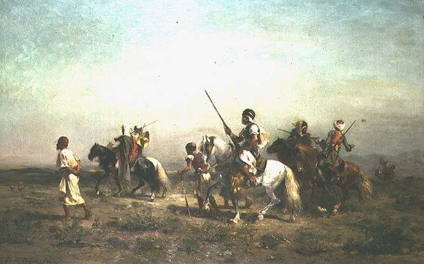 Árabes a Cavalo de Georges Washington