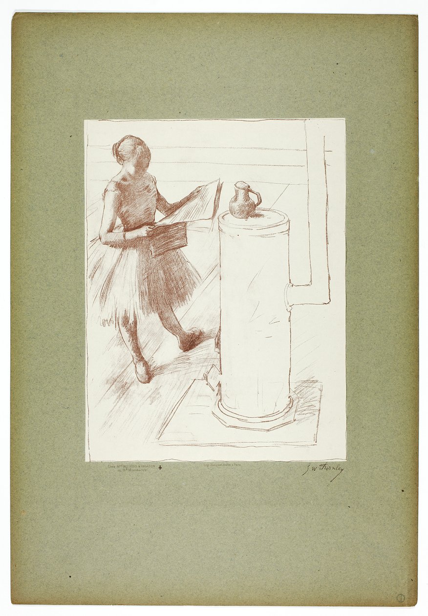 Dançarina junto ao fogão de Georges William Thornley