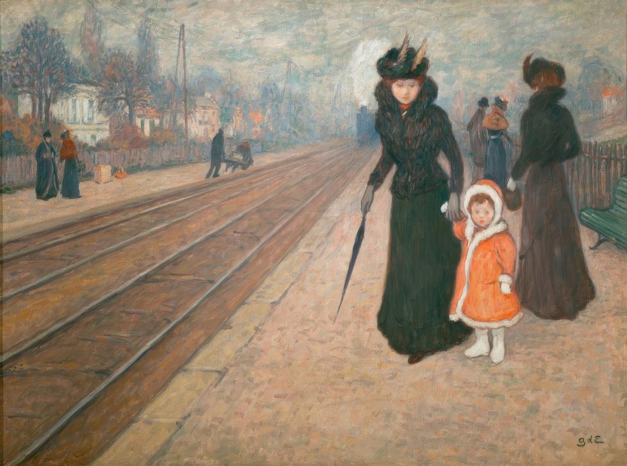 A estação suburbana de Georges d Espagnat