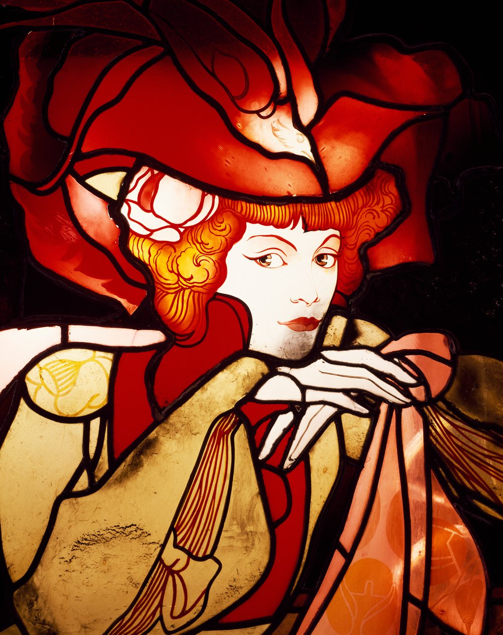 Figura Feminina, detalhe de Georges de Feure