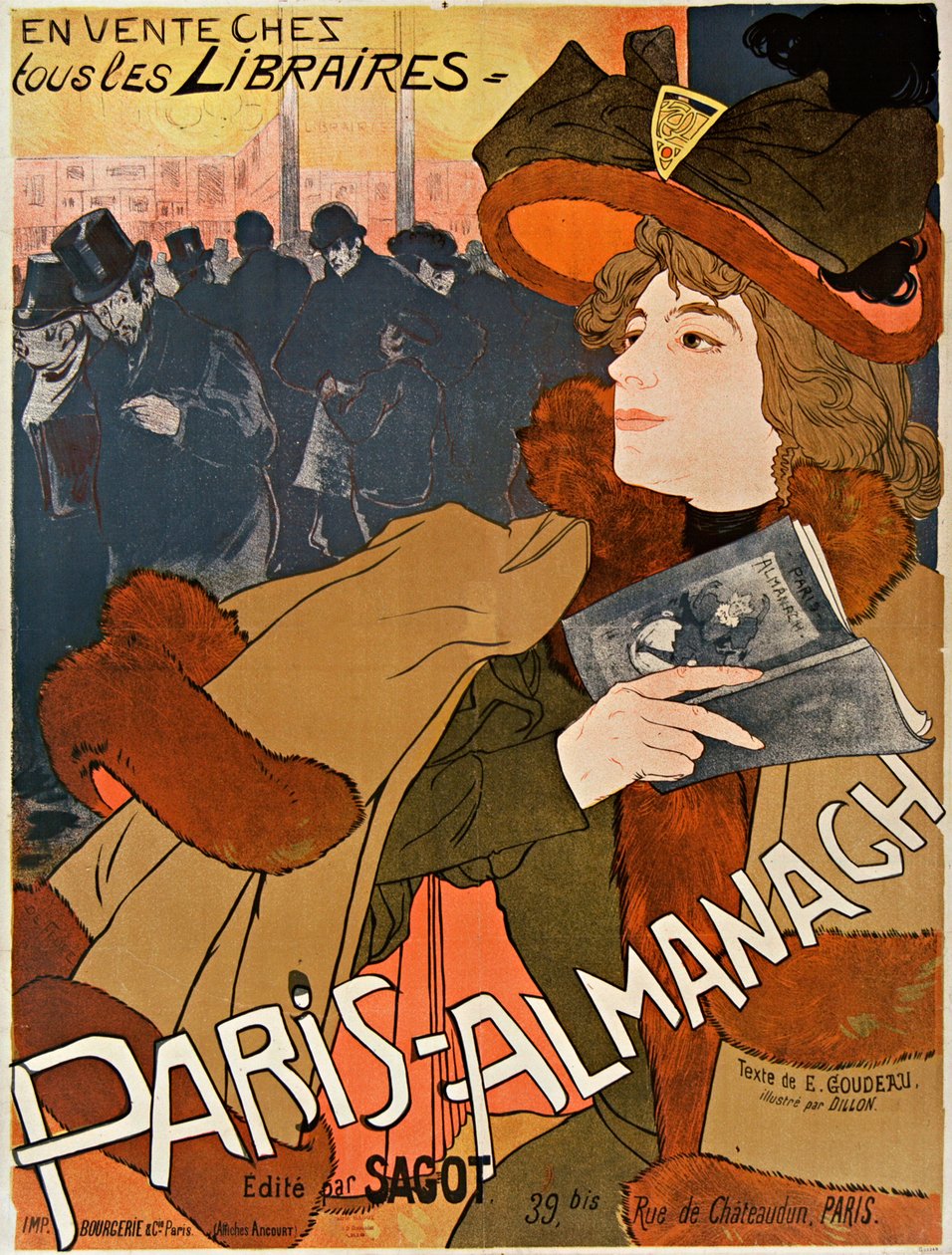 Paris-Almanac, c. 1900. de Georges de . Feure