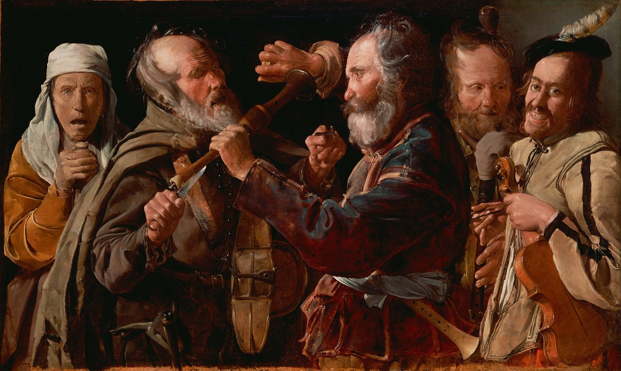 Briga de músicos de Georges de La Tour