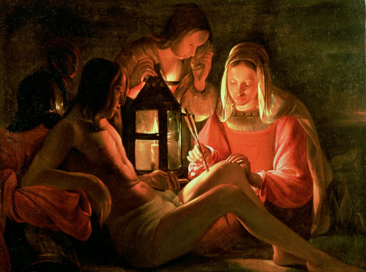 São Sebastião assistido pela Santa Mulher de Georges de La Tour