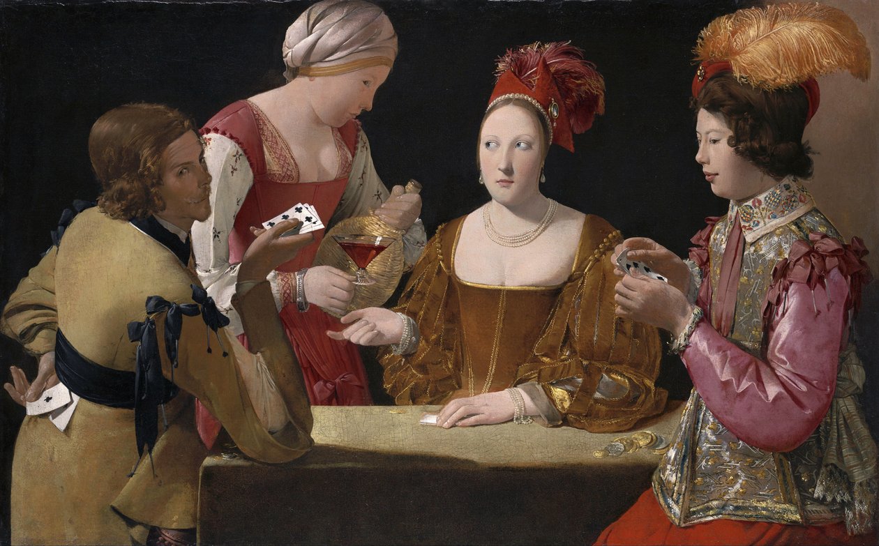 O Batoteiro com o Ás de Paus de Georges de La Tour