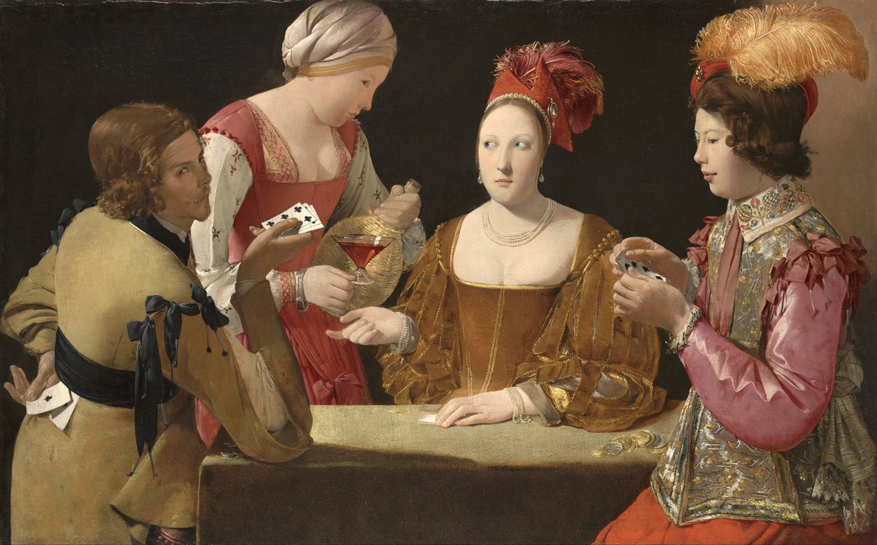 O Batoteiro com o Ás de Paus de Georges de La Tour