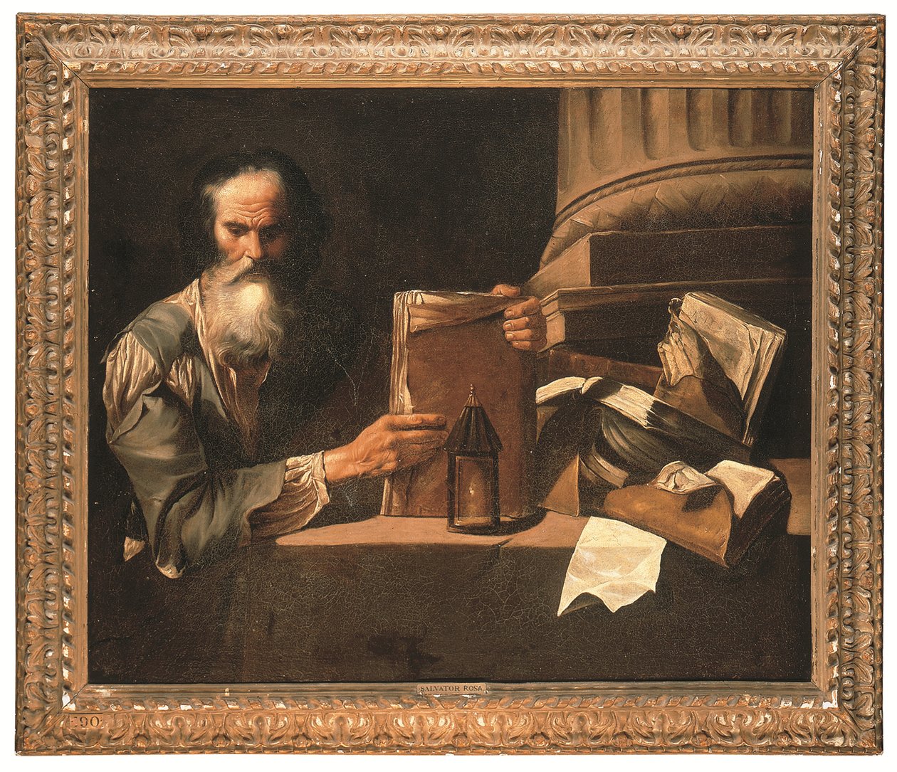Diógenes de Sinope, c.1620 (óleo sobre tela) de Georges de la Tour