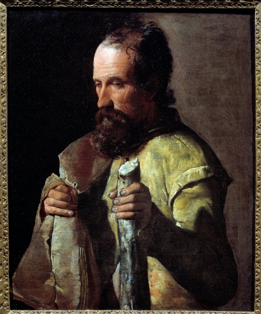 São Tiago, o Menor. Pintura de Georges De La Tour (1593-1652) de Georges de La Tour